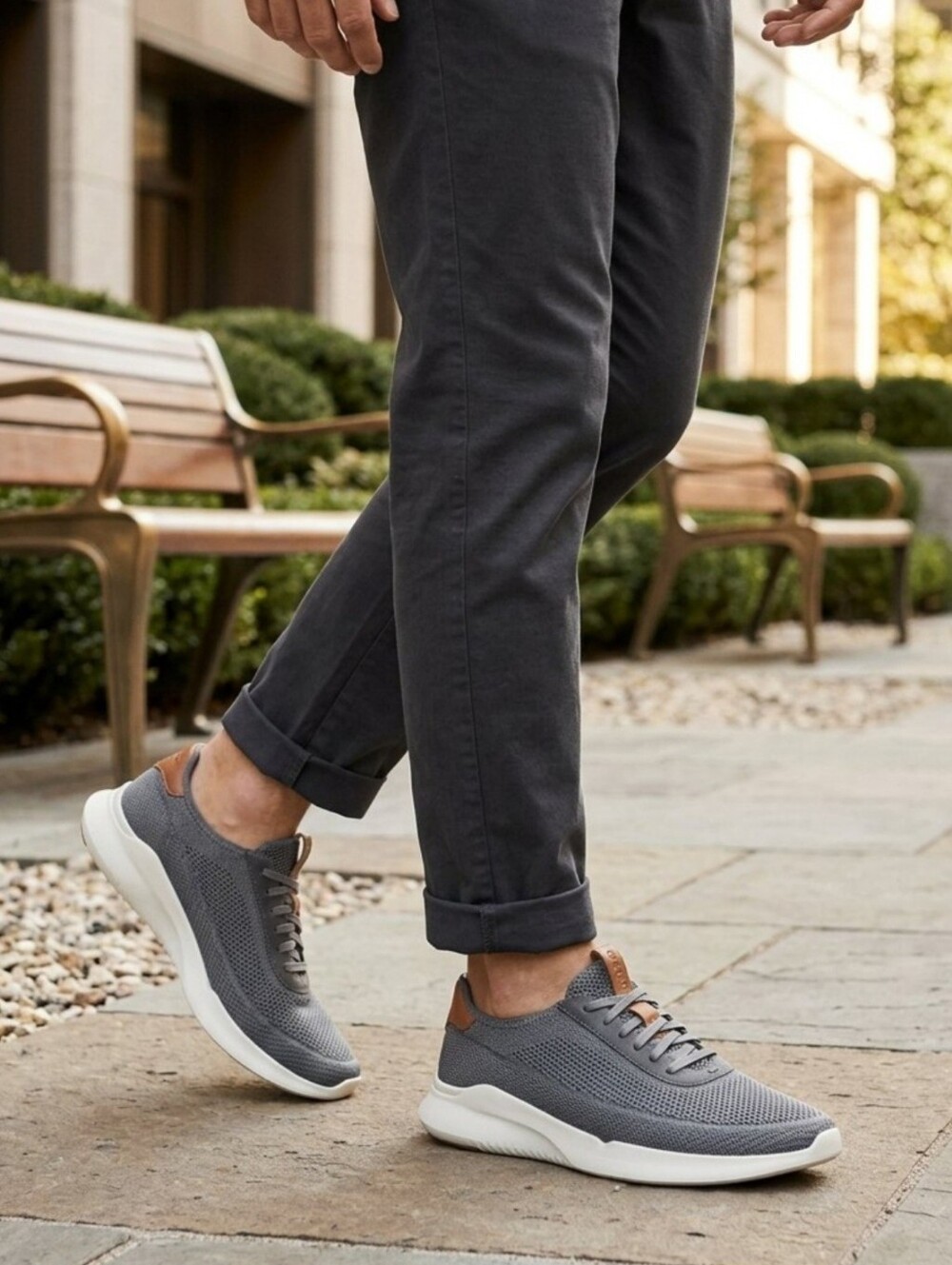 Brand-new  Cole Haan GrandFoam Crosscourt Stitchlite Oxford  Slip On Sneakers